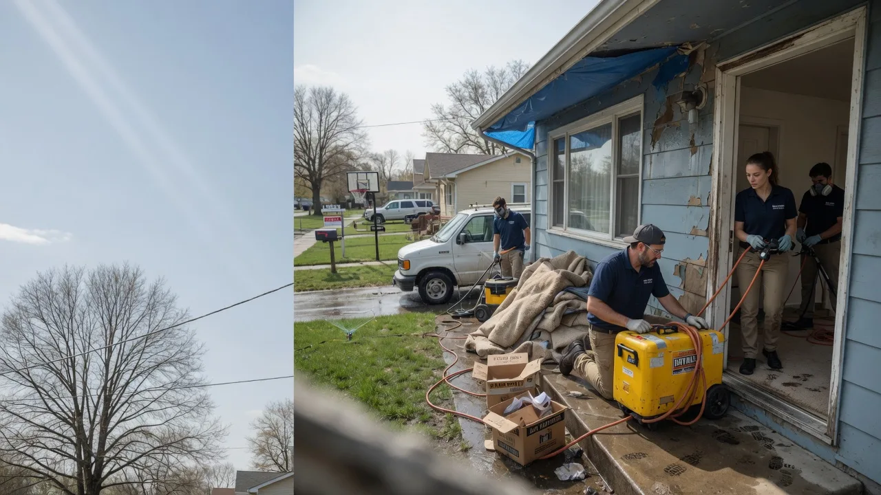 Basement Flood Cleanup in Coweta, OK near me